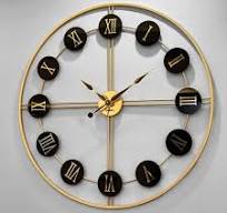 ساعت دیواری عدد رومی